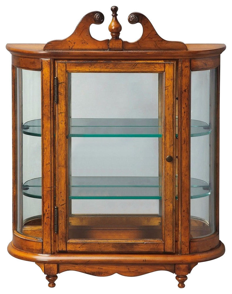 Butler Melinda Vintage Oak Wall Curio
