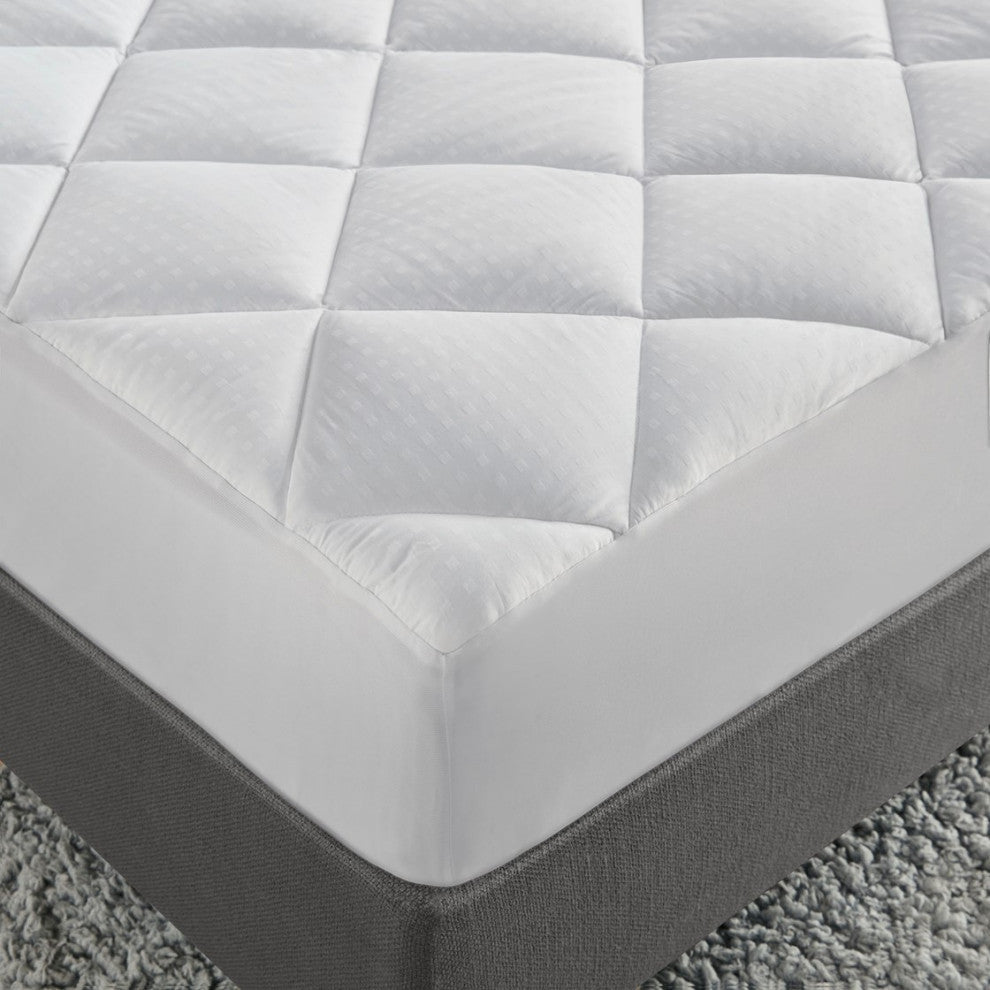 Croscill Signature 100% Cotton Waterproof Mattress Pad, King