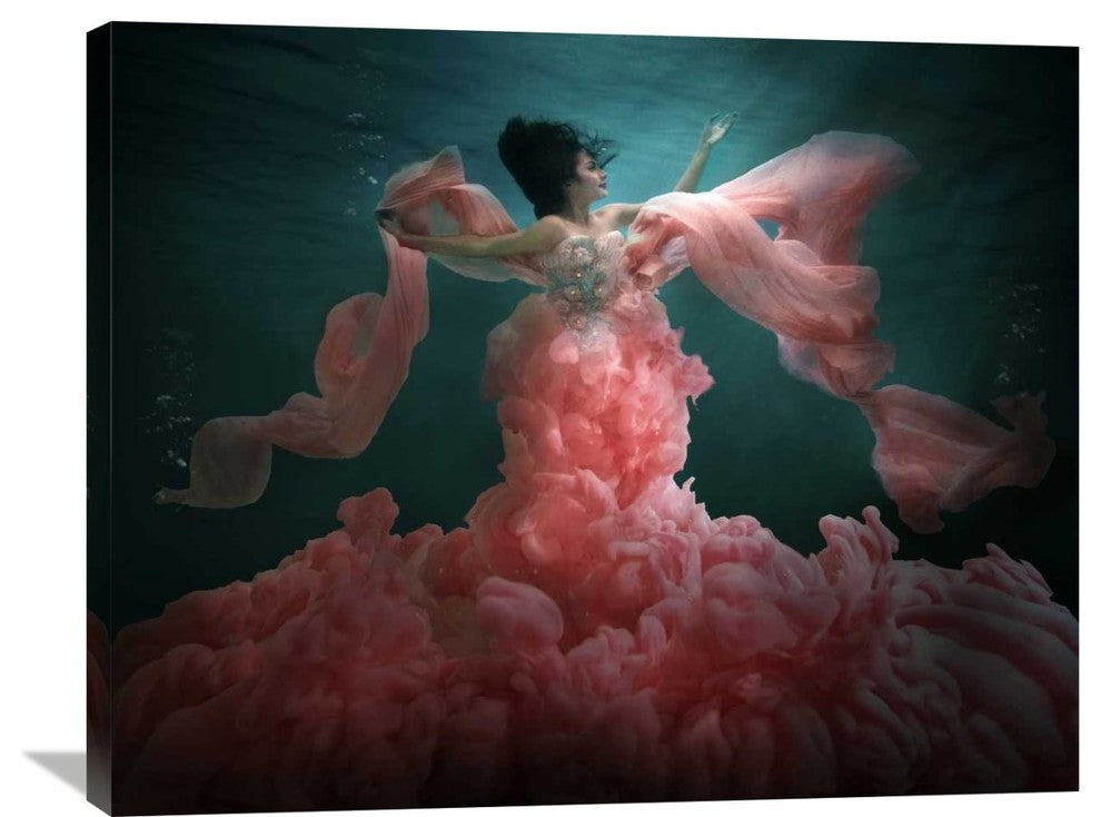 "The Awakening Of Flora" Stretched Canvas Giclee by Martha Suherman, 36x29"