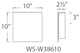 Modern Forms Square 10" LED Outdoor Wall Light, Titanium