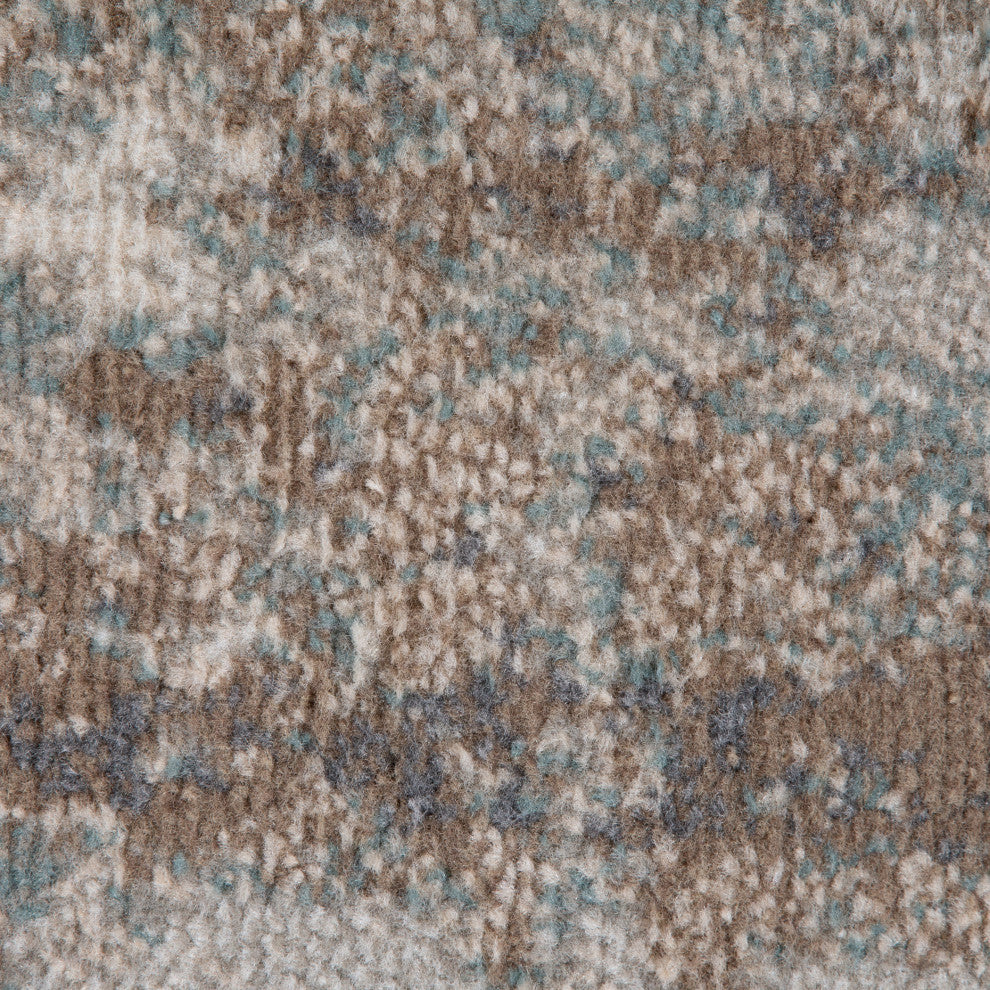 Alpine Bella Area Rug, Brown, 10'6" x 13'9", Abstract
