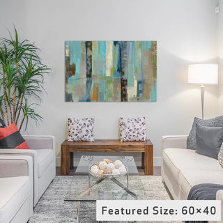 "Skylights Gallery" by Silvia Vassileva, 40x26x1.5"