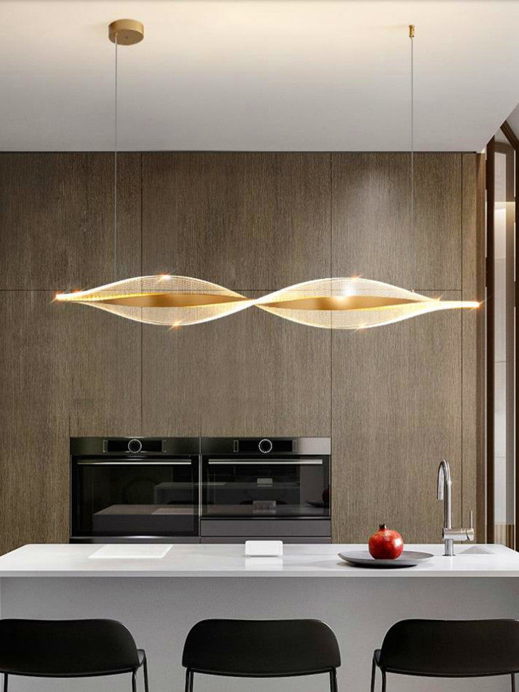 Burgenstock | Spiral Chandelier in a Nordic Style for Restaurant