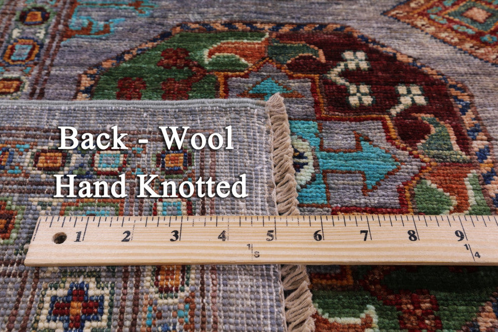 6' 8" X 9' 9" Bokhara Handmade Wool Rug - Q12194