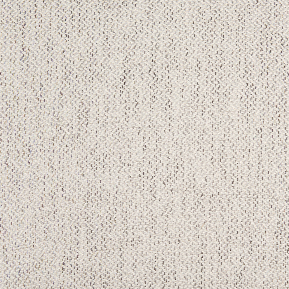 Westan Cream Fabric w/ Medium Brown Solid Wood Accent Chair