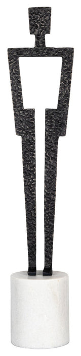 Benedict Sculpture, White, Bz