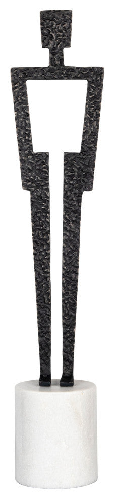 Benedict Sculpture, White, Bz