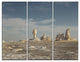 "Desert of Egypt" Photography Canvas Art Print, 3 Panels, 36"x28"