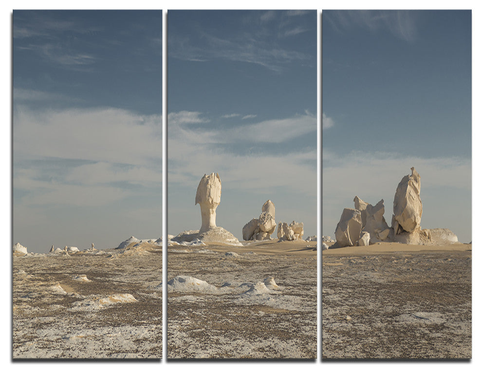 "Desert of Egypt" Photography Canvas Art Print, 3 Panels, 36"x28"