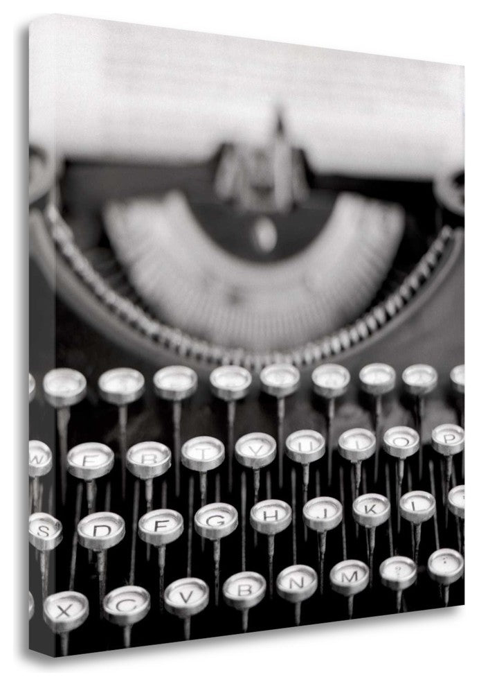 "Retro - Typewriter - 1" By Alan Blaustein, Giclee Print on Gallery Wrap Canvas