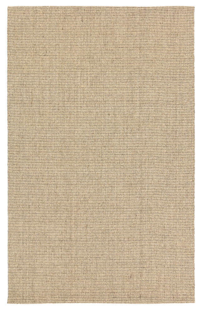 Jaipur Living Laney BHN02 Handmade Solid Tan Area Rug, 9'6"x13'6"