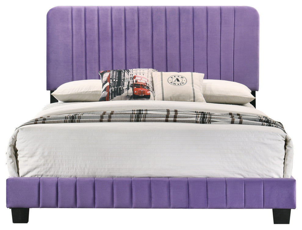 Lodi Bed, Purple, Queen
