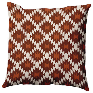 20" x 20" Geo Craze Decorative Throw Pillow, Oak