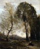 Jean-Baptiste-Camille Corot Souvenir of Italy Wall Decal