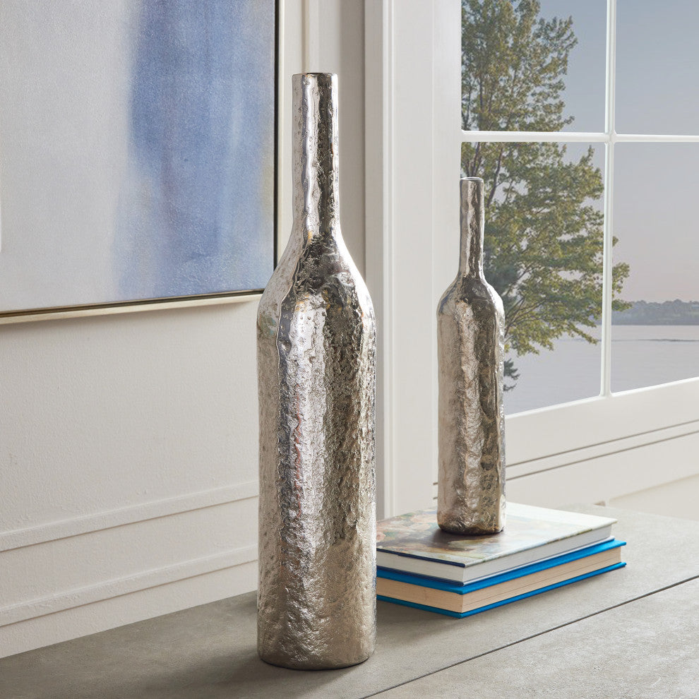 Josefina Large Silver Vase