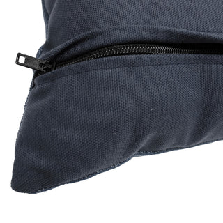 Linum Home Textiles Springtime Denim Decorative Pillow Cover, Denim Blue, Square
