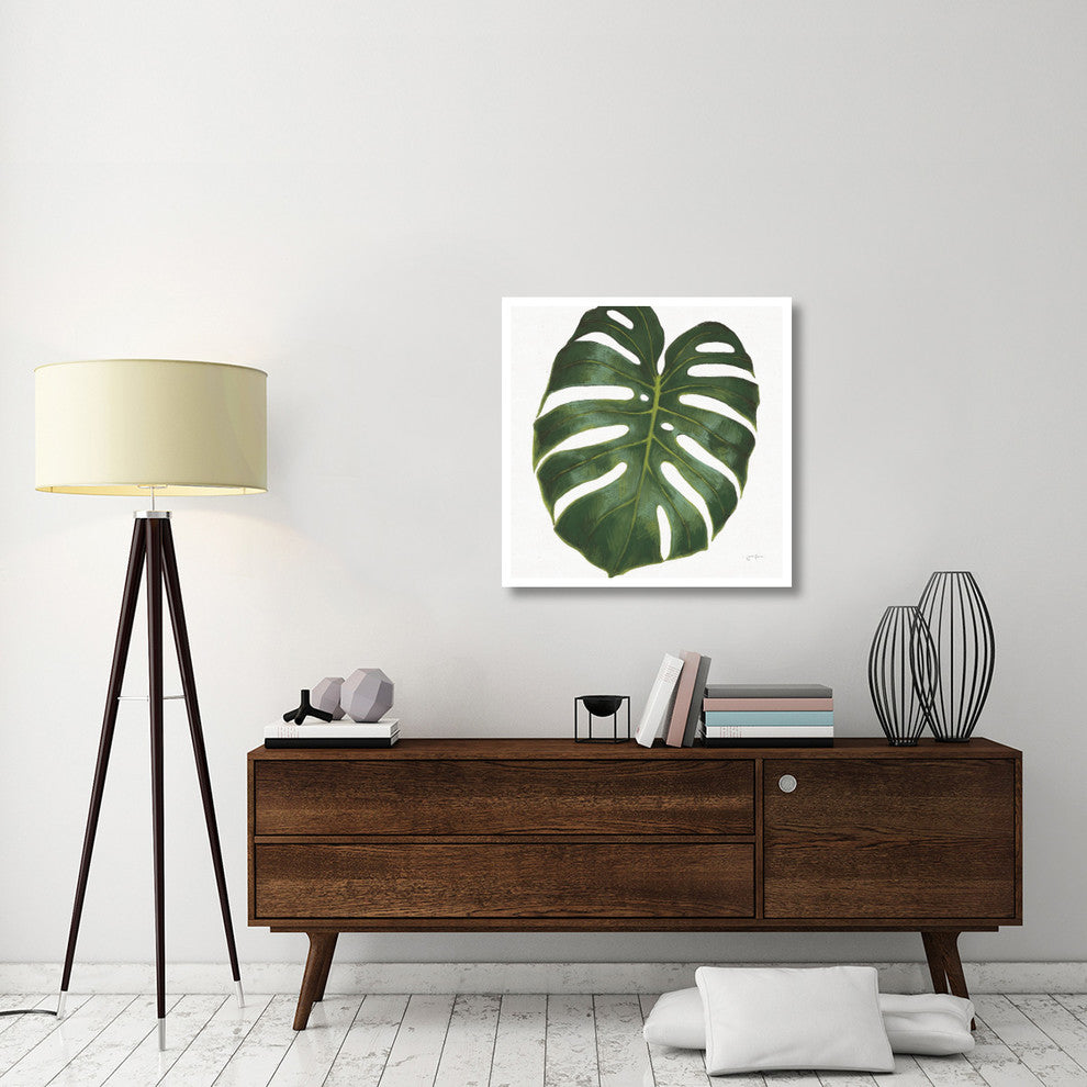 "Welcome to Paradise XIII on White" Paper Print by Janelle Penner, 32"x32"