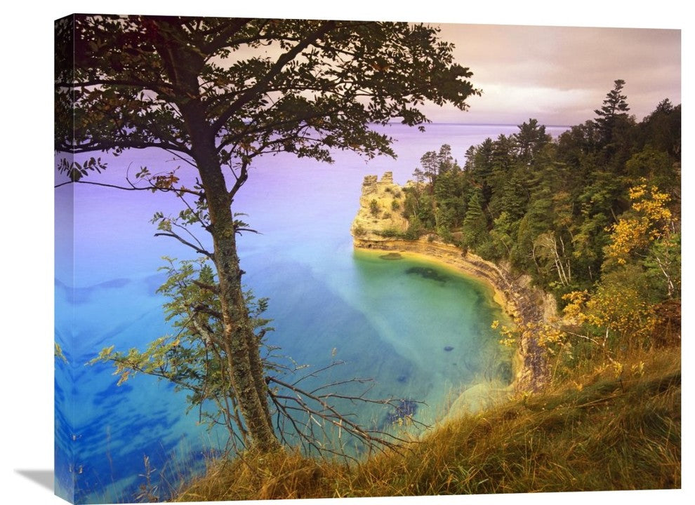 "Castle Rock, Pictured Rocks National Lakeshore, Michigan" Artwork