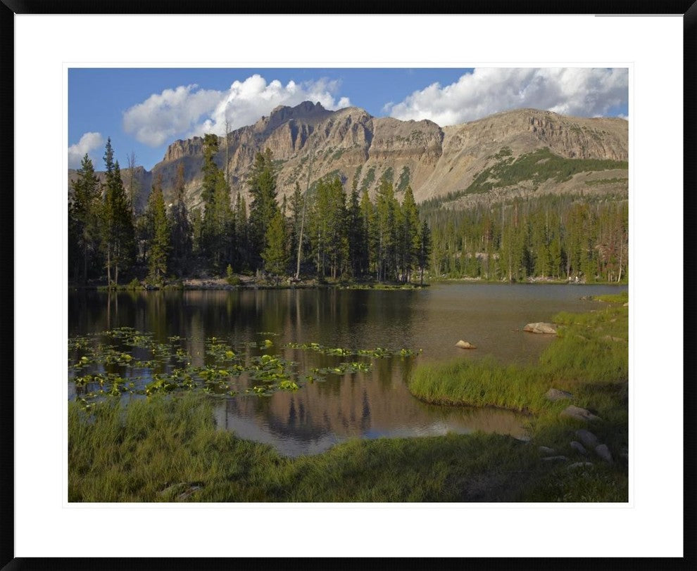 "Butterfly Lake, Uinta Range, Utah"  by Tim Fitzharris, 40x32"