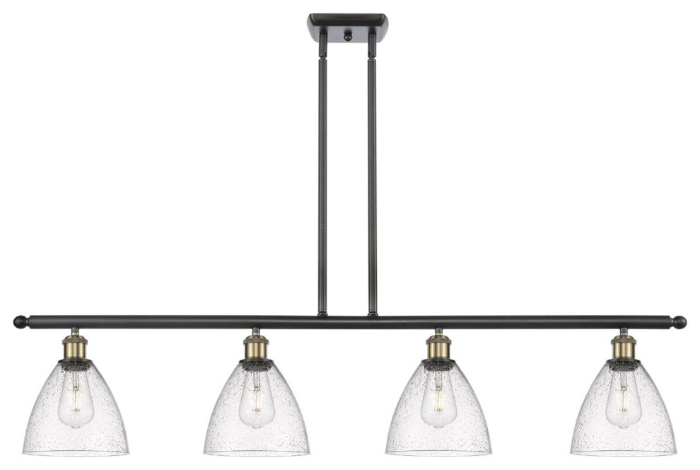 Innovations 516-4I-BAB-GBD-754-LED 4 Light Island Light, Black Antique Brass
