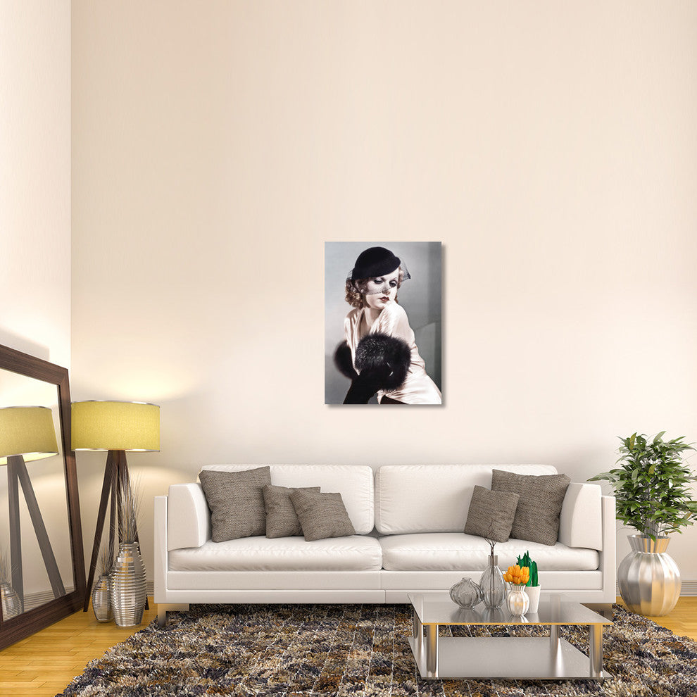 "Jean Harlow" Stretched Canvas Giclee by Hollywood Photo Archive, 29x40"