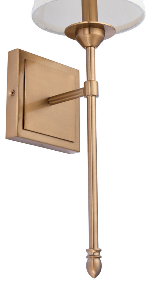 Modern 1-Light Gold Wall Sconce Light