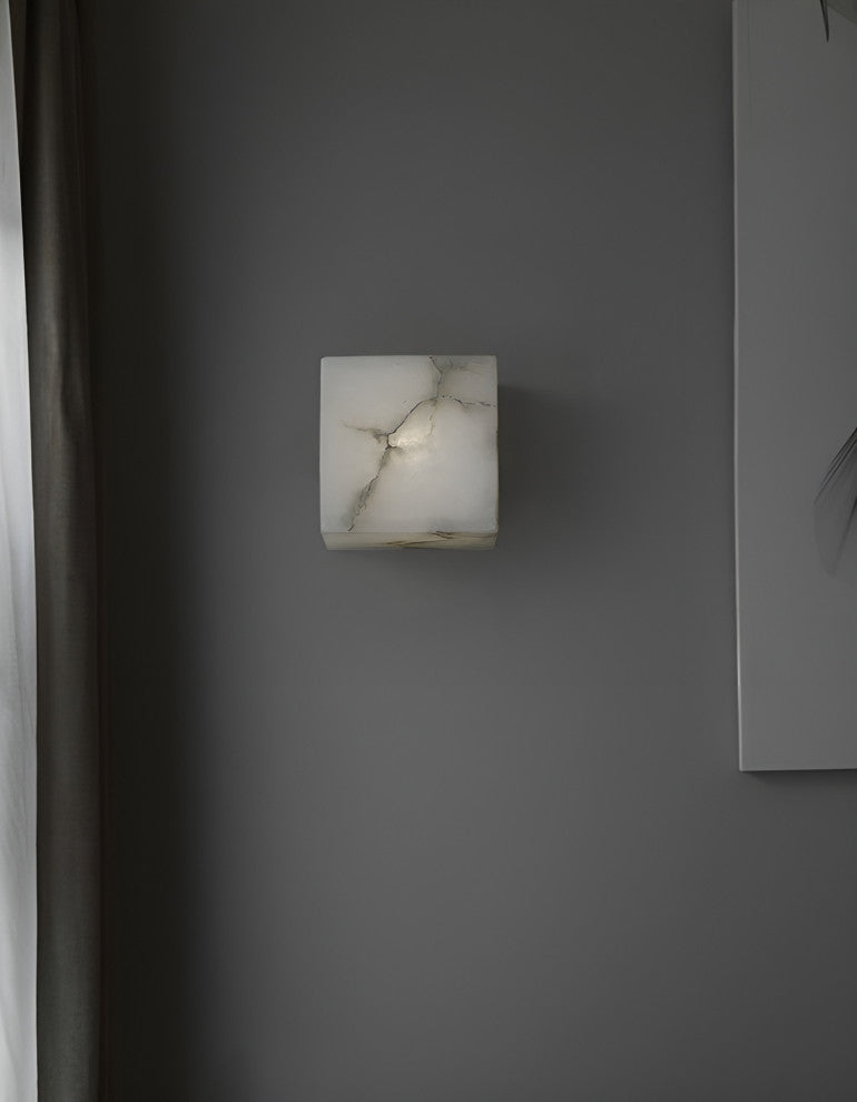 Modern Marble Wall Lamp in Designer Style for Living Room, Bedroom