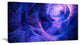 "Bright Blue Stormy Sky" Abstract Digital Art Canvas Print