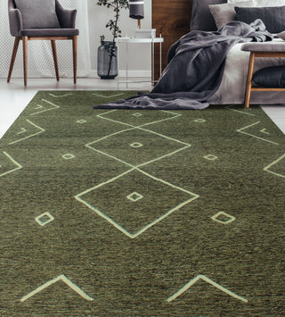 High-Low Kilim Emad Charcoal Rug