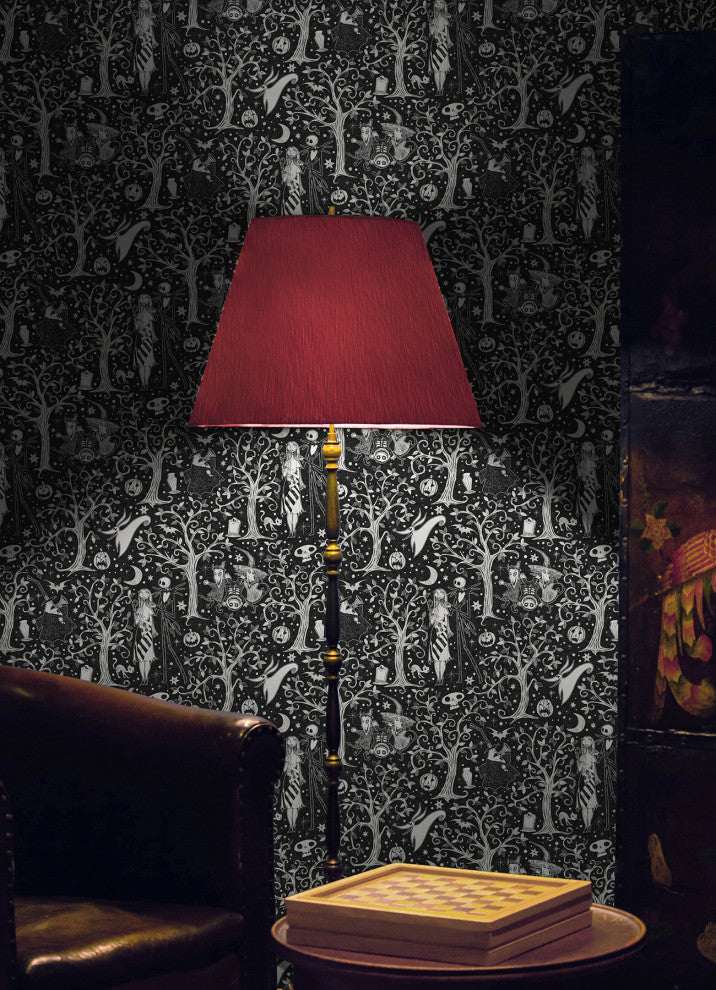 Disney The Nightmare Before Christmas Black Forest Peel and Stick Wallpaper