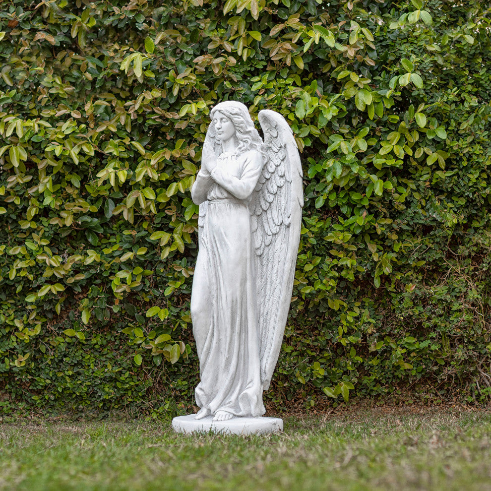 47" Tall Indoor/Outdoor Praying Angel Statue Yard Art Decoration