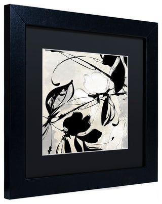 Color Bakery 'Manifesto' Art, Black Frame, Black Matte, 11"x11"
