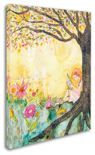 Wyanne 'Book Nook' Canvas Art, 32"x24"