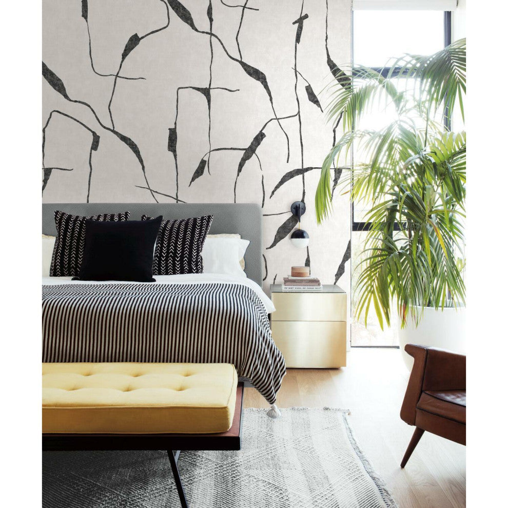 Gray & Black Ivory Coast Wall Mural