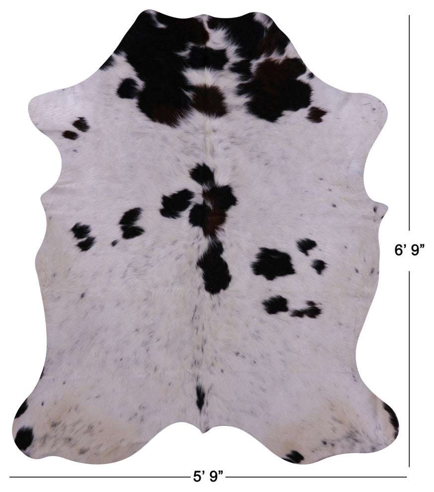 Natural Cowhide Rug 6' 9" X 5' 9" C1919