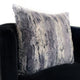 Plutus Blue Soft Plush Animal Faux Fur Luxury Throw Pillow, 26"x26"
