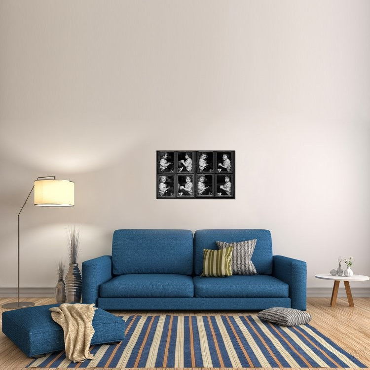 "Moods" Framed Canvas Giclee by Tatyana Tomsickova, 37x23"