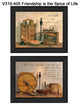 "Friendship is the Spice of Life" Collection By Billy Jacobs, Black Frame