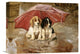 "Wait Till The Clouds Roll By" Stretched Canvas Giclee by William Trood, 16"x12"