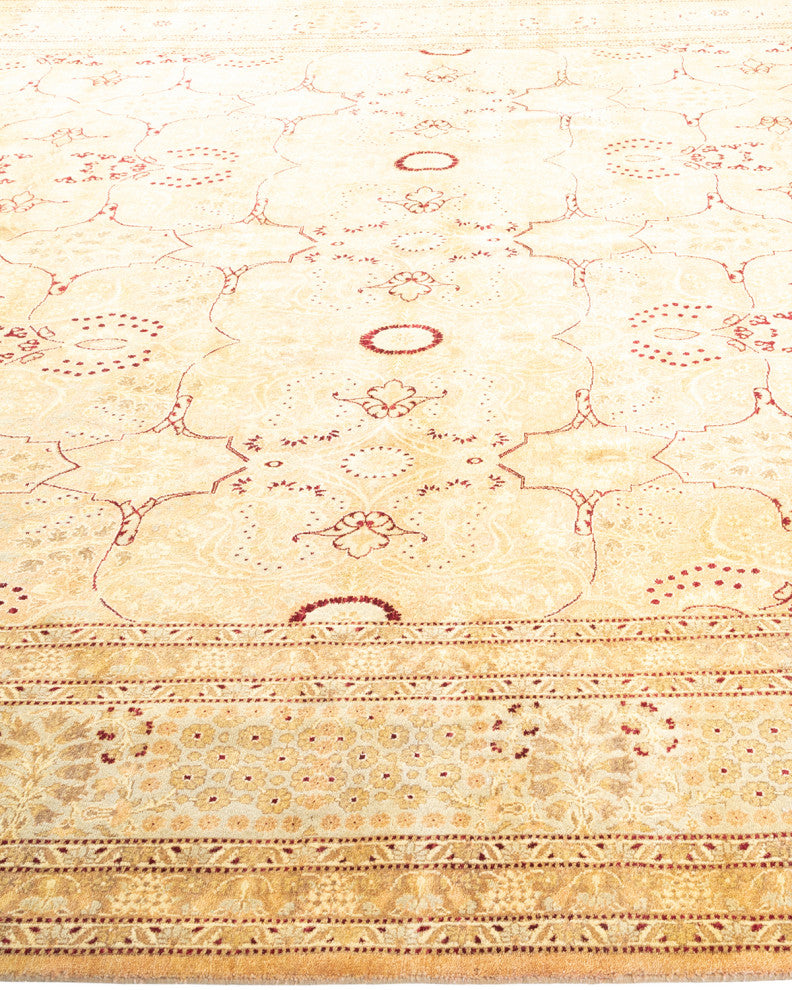 Mogul, One-of-a-Kind Hand-Knotted Area Rug Beige, 8'1"x16'10"
