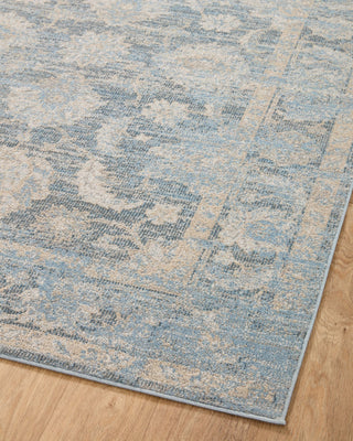 Loloi II Odette Sky / Beige 18" x 18" Sample Rug