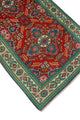 Fine Vintage Distressed Jerel Red/Ivory Runner, 2'8x12'2