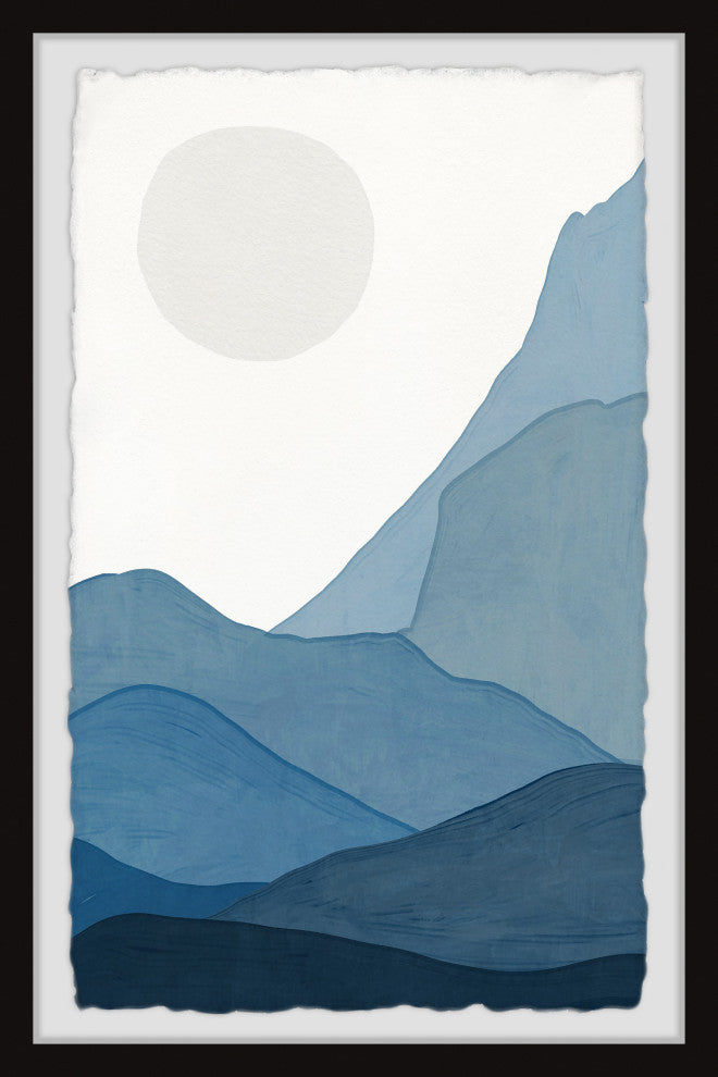 "Khyber Pass" Framed Painting Print, 16x24