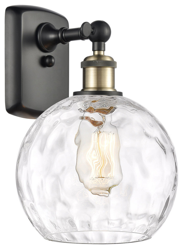 Innovations 516-1W-BAB-G1215-8-LED 1-Light Sconce, Black Antique Brass