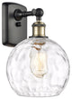 Innovations 516-1W-BAB-G1215-8-LED 1-Light Sconce, Black Antique Brass