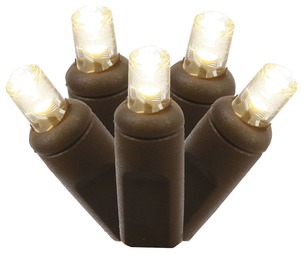 Vickerman X6B2701Csa 70 Warm White Wide Angle Led, 35' Christmas Light Strand