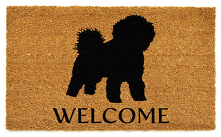 Calloway Mills Bichon Frise Doormat, 24"x36"