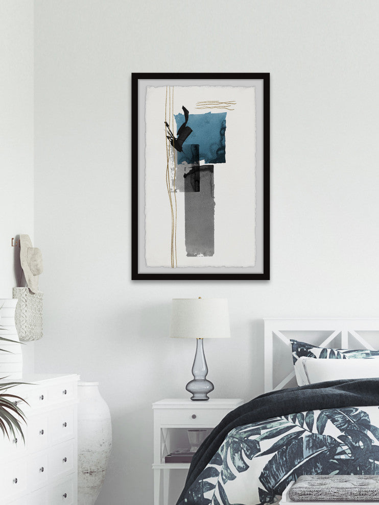 "The Right Pieces" Framed Painting Print, 16x24