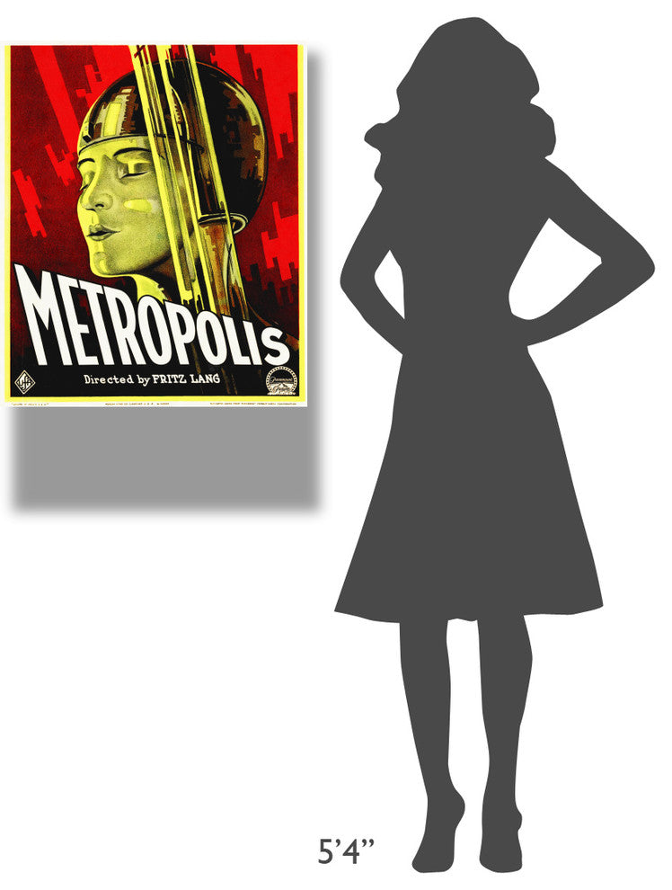 "Metropolis 1927" Stretched Canvas Giclee by Hollywood Photo Archive, 24x36"
