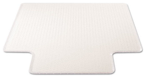 Execumat Intense All Day Use Chair Mat For High Pile Carpet, With Lip, 45"X53"